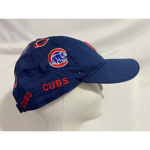 New Era Chicago Cubs Baseball Cap Blue Multi Logo Embroidery Adjustable - Picture 5 of 8